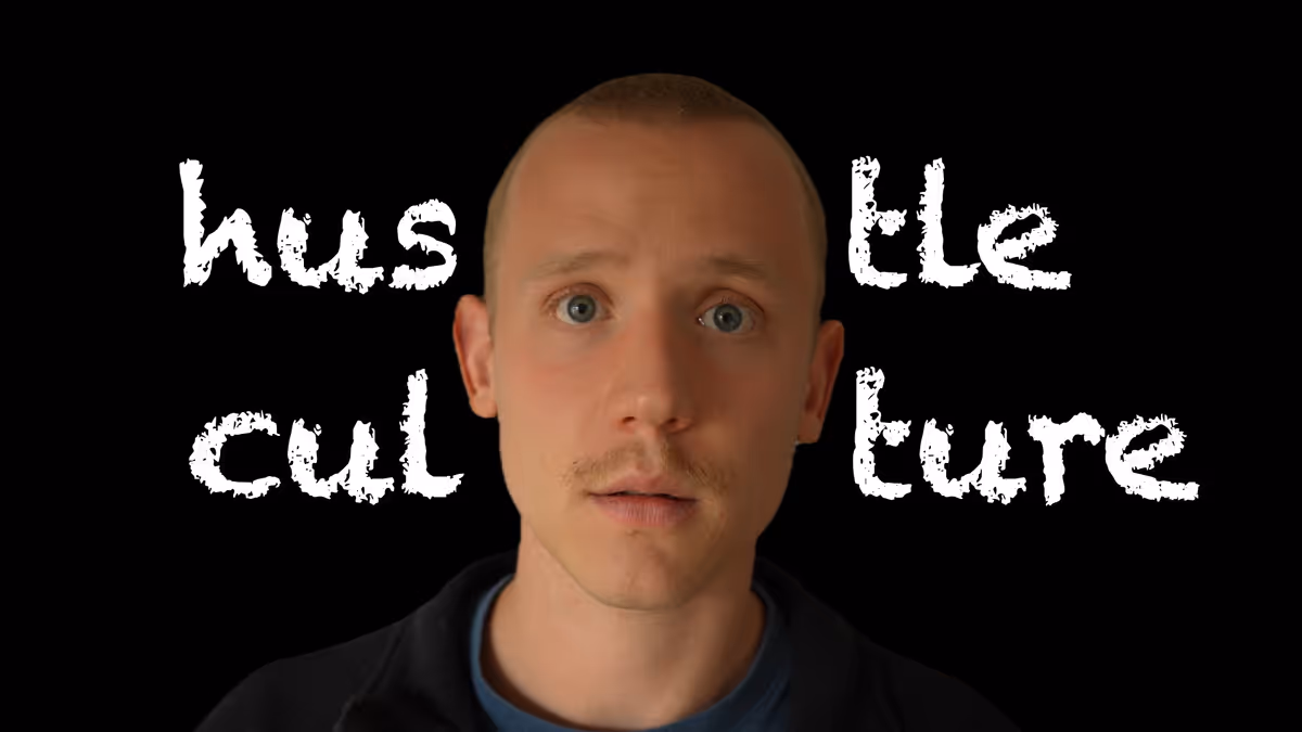 Warum Hustle Culture toxisch ist und wie wir Arbeit anders denken Beitragsbild