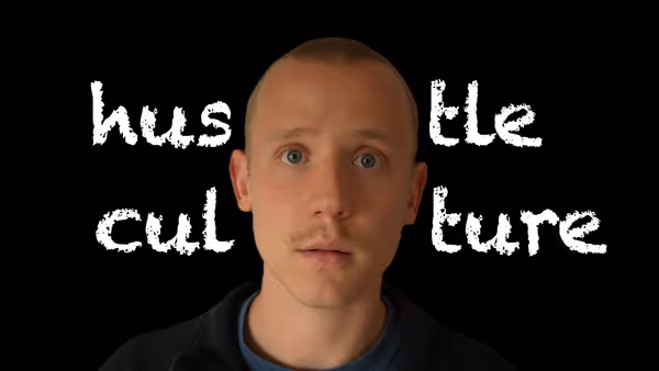Warum Hustle Culture toxisch ist und wie wir Arbeit anders denken Beitragsbild